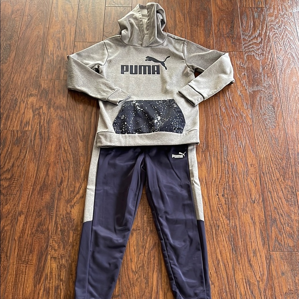 Puma Boys Sweatpants and Jacket Set